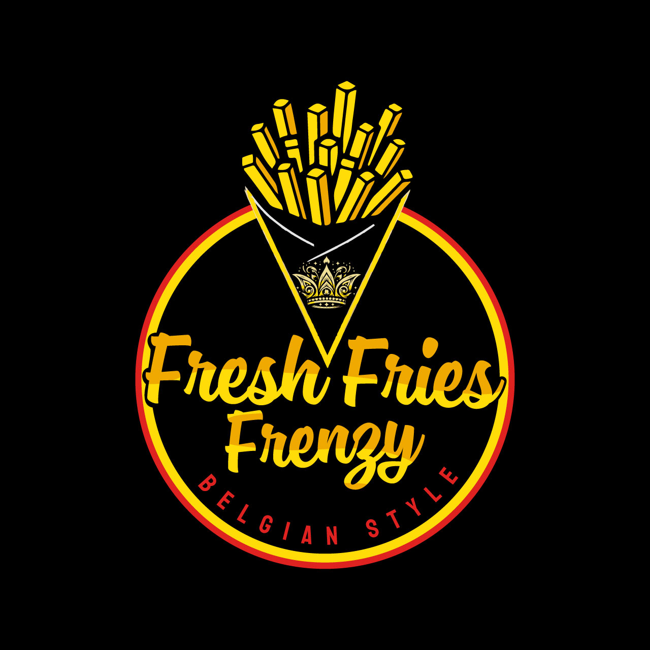 Fresh Fries Frenzy Logo